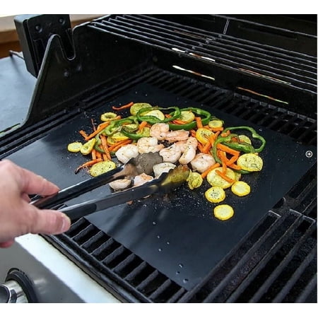 Lexi Home Non-Stick BBQ Grill Mat Sheets - Reusable