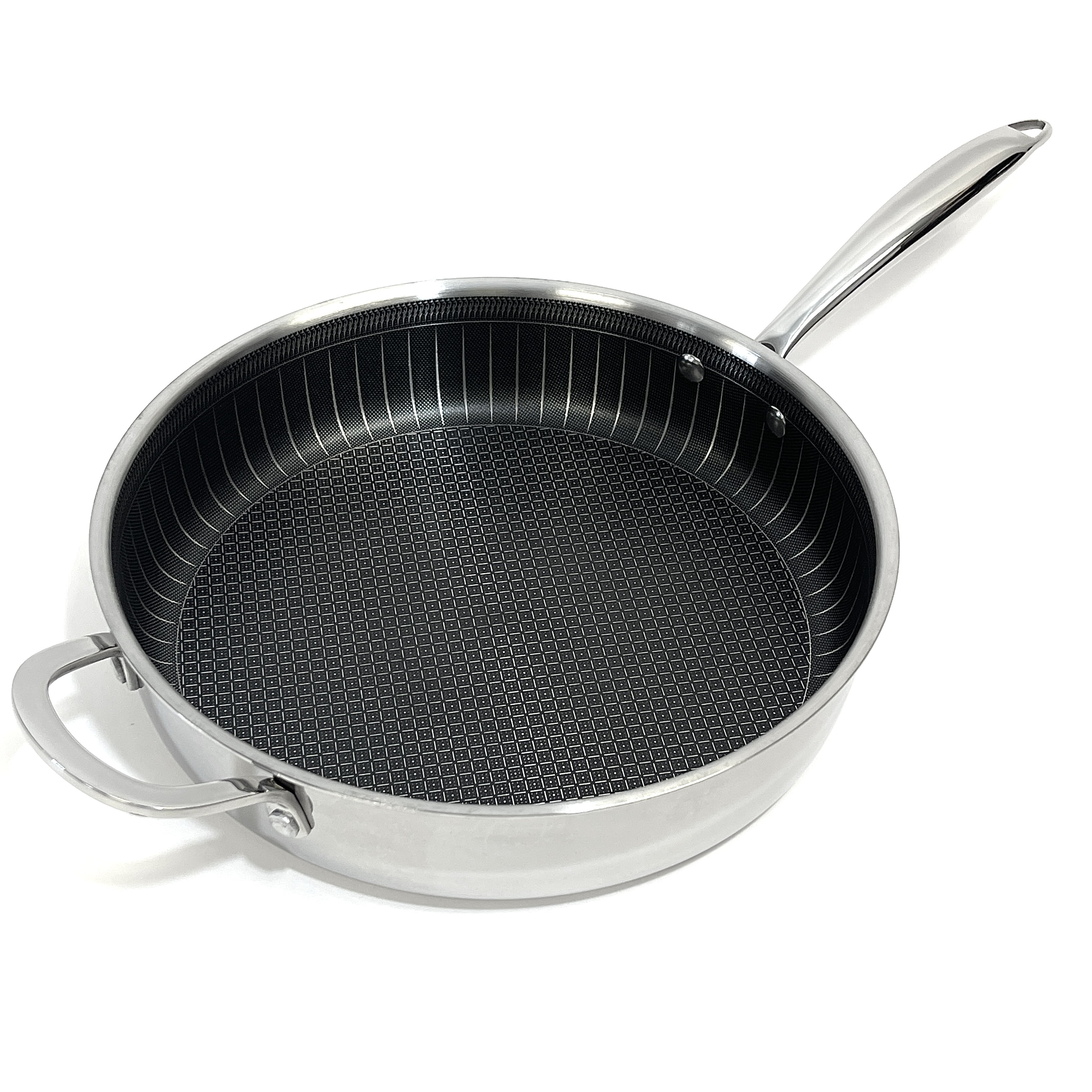 DELUXE Stainless Steel Pan Nonstick Skillet,10 Inch Frying Pans with 6.3″  burger press, Professtional 3-ply Cooking Pan withfor Induction Electric  Gas Ceramic Stoves, Dishwasher Oven Safe - Coupon Codes, Promo Codes, Daily