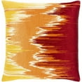 thumbnail image 1 of Lexi LXI-003 22"H x 22"W Square Pillow Kit Red/Ivory/Terracotta/Orange/Cream, 1 of 2