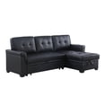 thumbnail image 1 of Lexi Reversible Sectional Couch with Storage Chaise & Sleeper Bed, 1 of 3