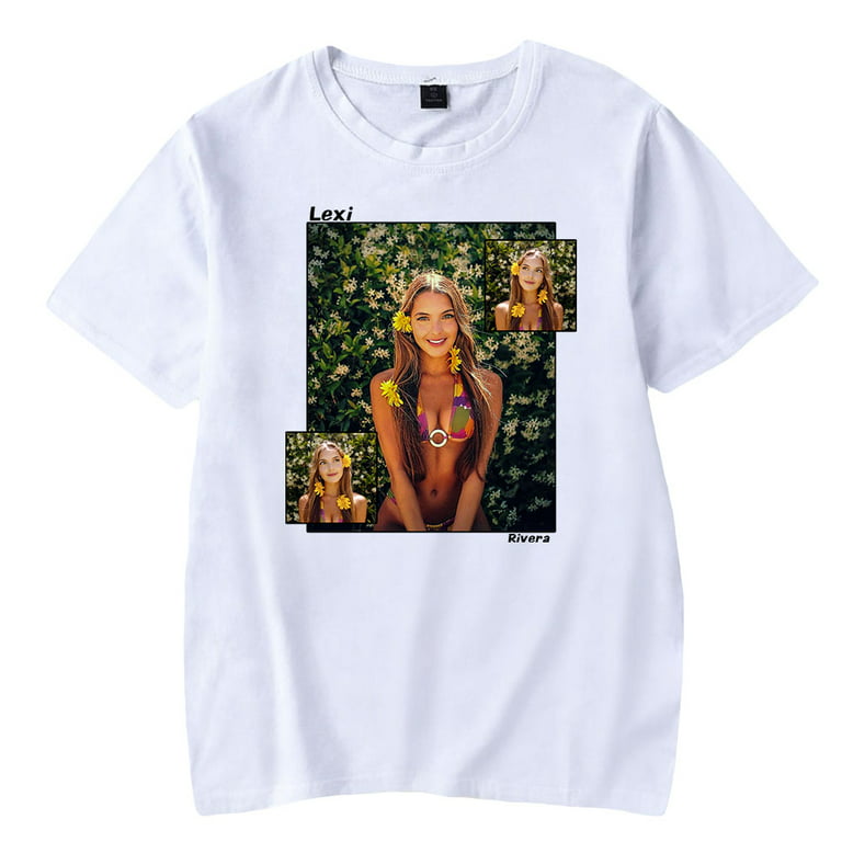 Lexi Rivera Short Sleeve T-shirts Hipster Fashion Women Man Tee