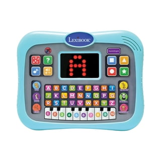 Lexibook Educational Tablet, EN/ES, Alphabet, Numbers & Piano