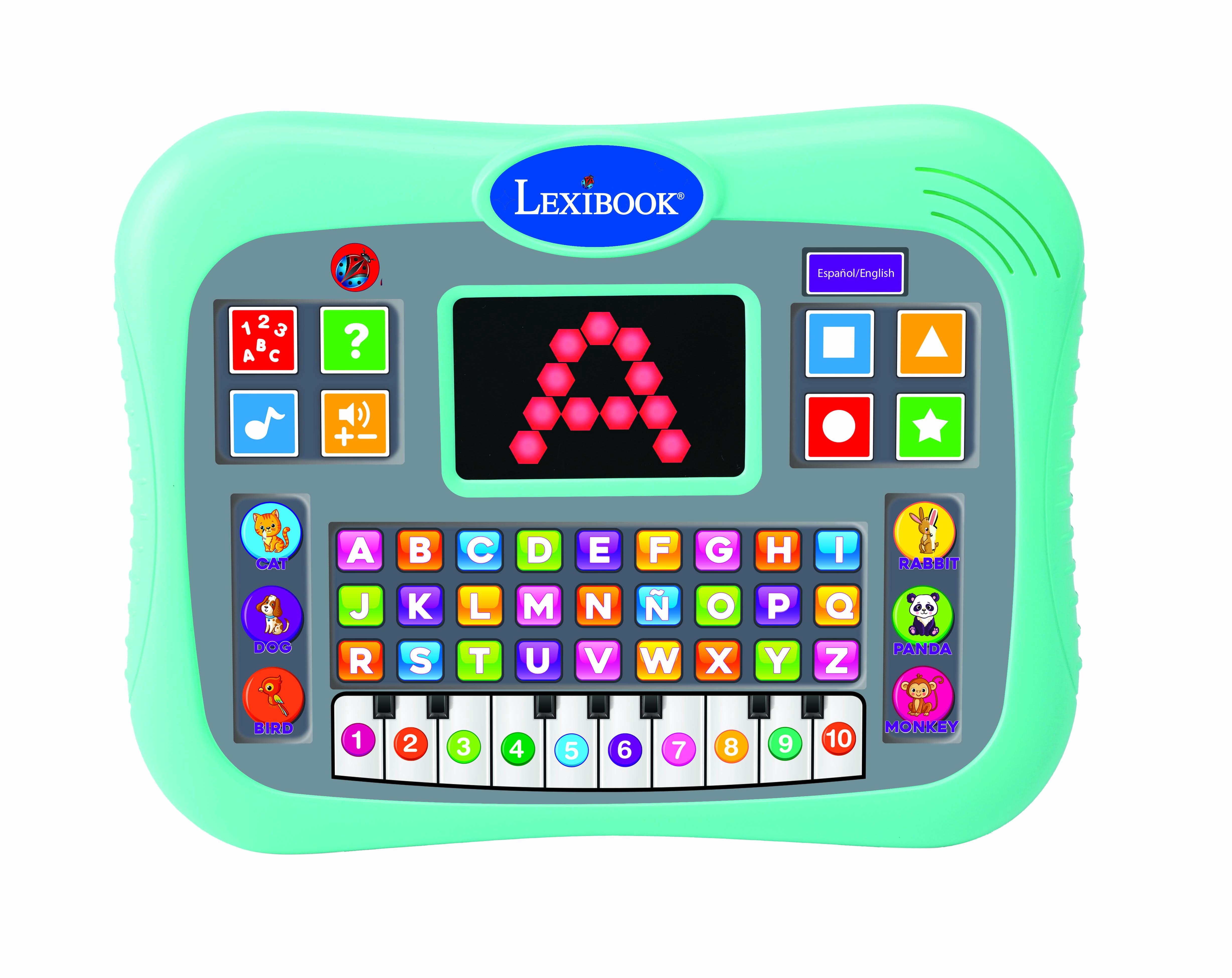 Lexibook ABC Bilingual Talking Educational Tablet with Touch & LED ...