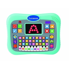 Lexibook Educational Tablet, Bilingual English/Spanish, Talking Tablet with Screen to Learn the Alphabet, Numbers and Animals, Piano and Interactive Quiz Modes