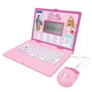 Lexibook, Barbie, Bilingual Educational Laptop, English and Spanish, 164 Activities, Maths, Logic Games, Music Mode, Large LCD Screen, Pink, JC601BBi2