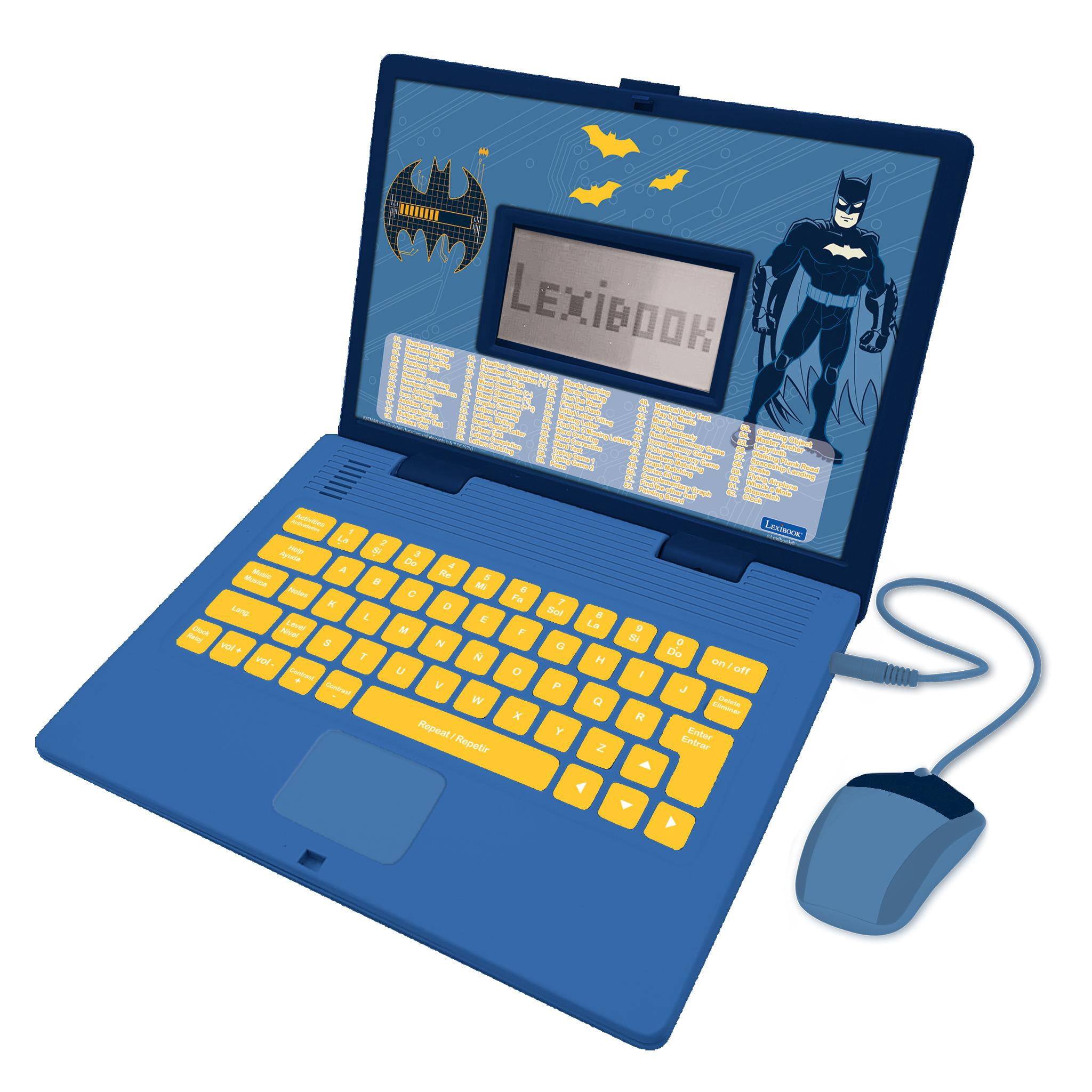 Batman Bilingual Educational Laptop with 124 activities (EN/ES ...