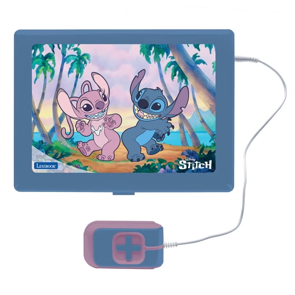 Lexibook Bilingual Computer, EN/ES, 180 Games, 7" Color Screen
