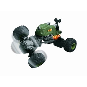 Lexibook Crosslander Dino RC Car, 10km/h, Gyroscope, Stunts, Lights