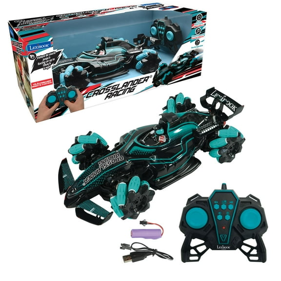 Lexibook CROSSLANDER® Racing, fast speed RC car with glowing and sound effects - RC61