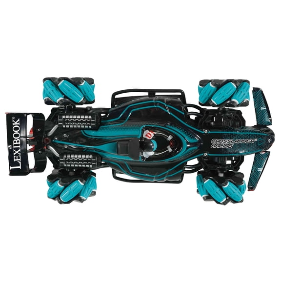 Lexibook, Crosslander Racing, Remote Control Racing Car, Formula 1, up to 10km/h, Light and Sound Effects, Smoke Jet, Remote Control Included, Rechargeable