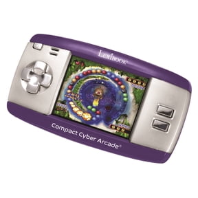 Lexibook Compact Cyber Arcade Portable Gaming Console, 250 Games, LCD, Purple, JL2375PR