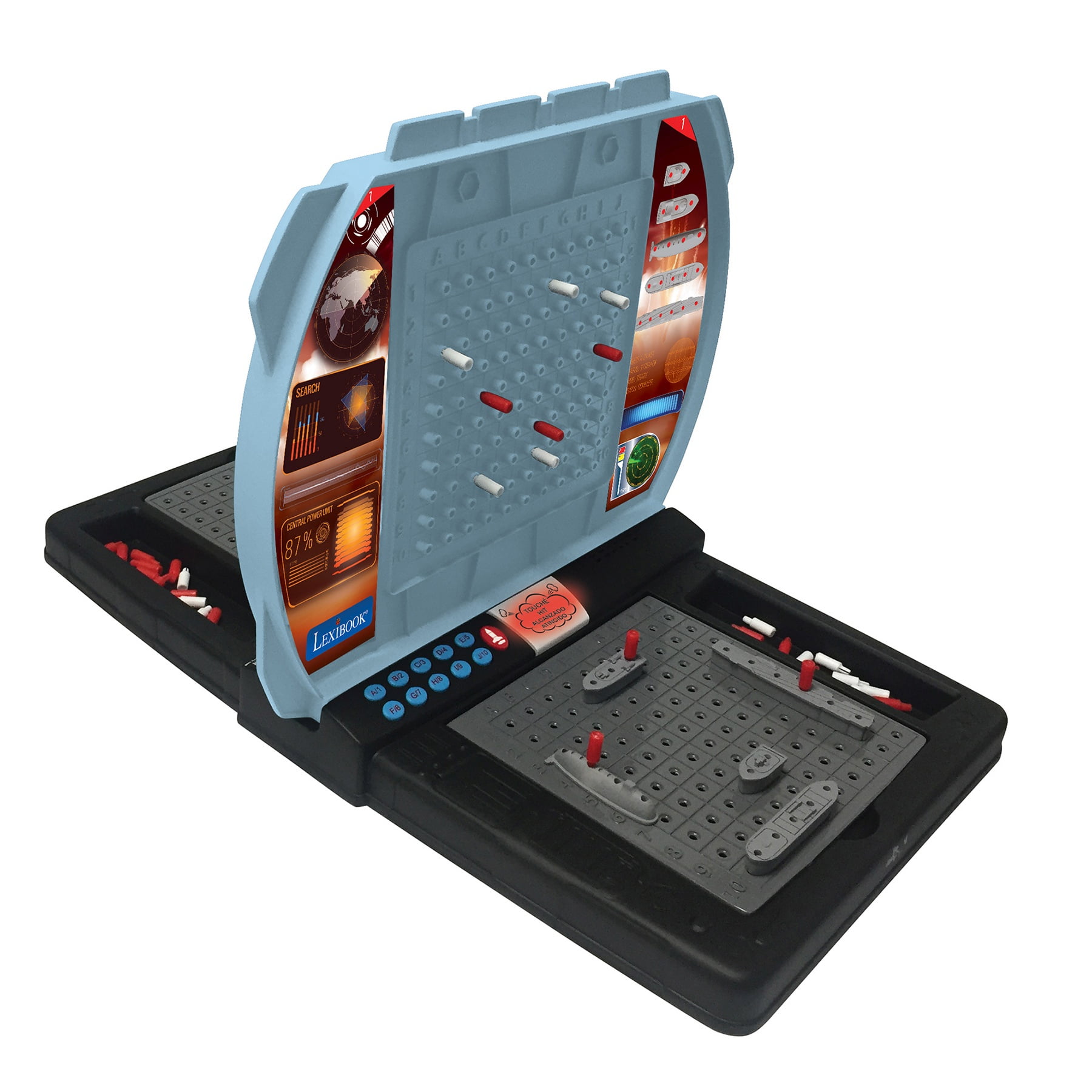 Lexibook Electronic Talking Sea Battle Game with lights  1 to 2 players (FR/EN/ES/PT) - GT2800i1