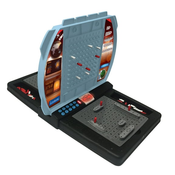 Lexibook Electronic Talking Sea Battle Game with lights – 1 to 2 players (FR/EN/ES/PT) - GT2800i1