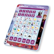Lexibook Disney Frozen, Educational Bilingual Learning Tablet, learn letters numbers words spelling and music, English/Spanish languages, Blue, JCPAD002FZi2