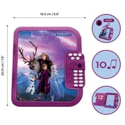 Lexibook - Frozen, Electronic Secret Diary with pen and notebook included, interactive, password, fun features, sounds effects, Purple/blue, SD50FZ