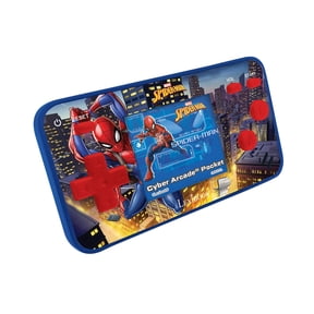 Lexibook Spider-Man Cyber Arcade Pocket Console, 150 Games, LCD