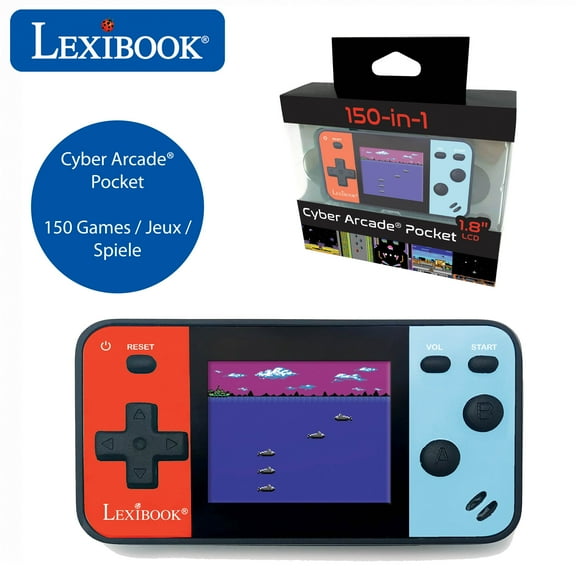 Lexibook Handheld console Cyber Arcade® Pocket - screen 1.8'' 150 games - JL1895