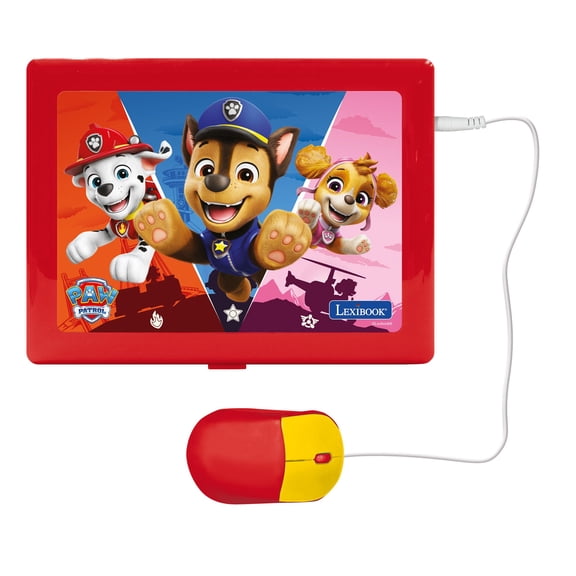 Lexibook PAW Patrol, Bilingual Educational Laptop, 164 Learning Activities