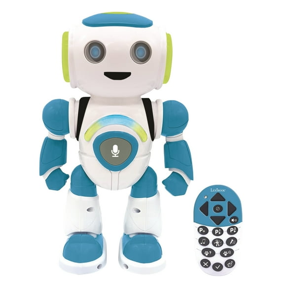 Lexibook POWERMAN JR. STEM Robot with Quiz, Music and Games (English) - ROB20EN
