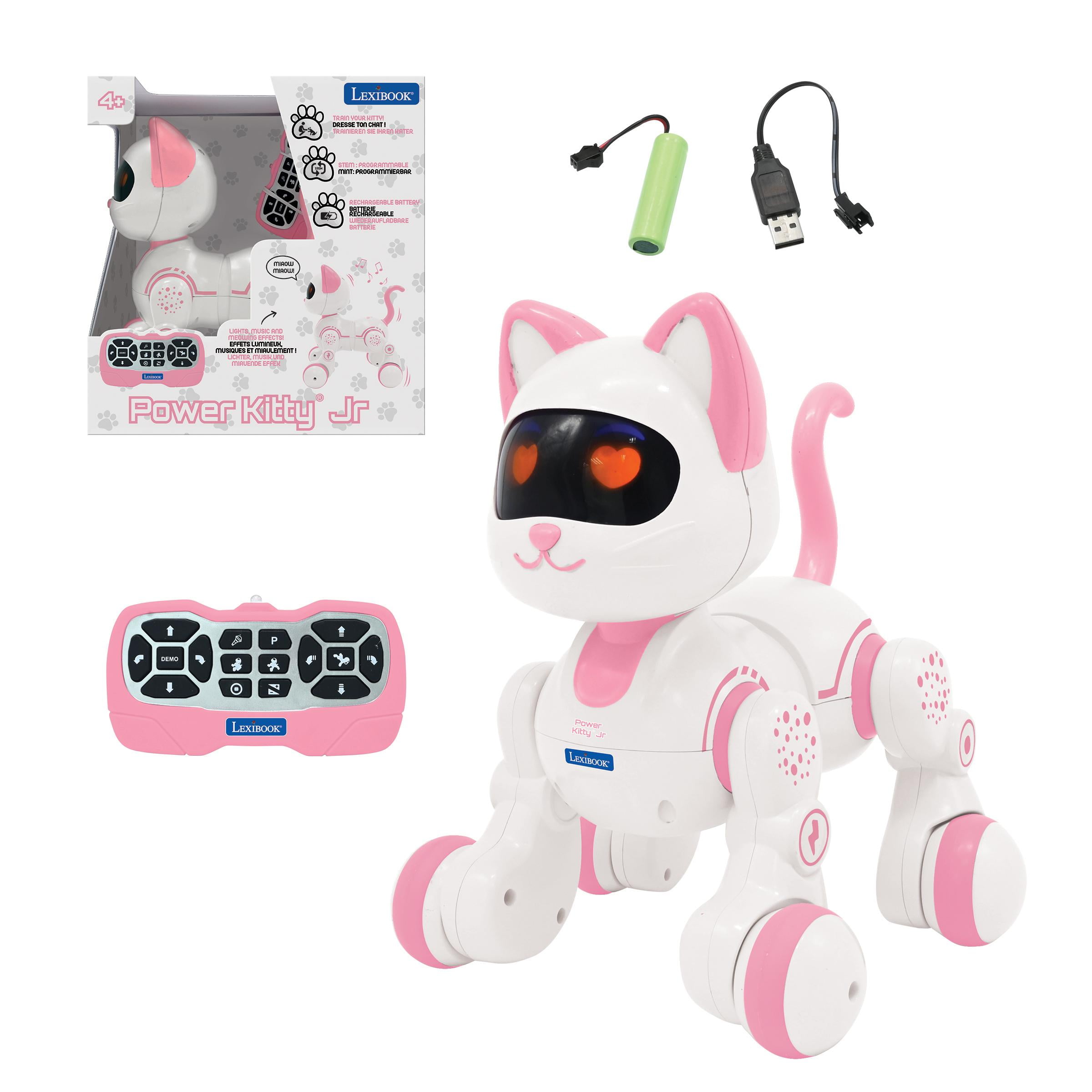 Toy Cat Robot With Sensors: Interactive Fun for Kids