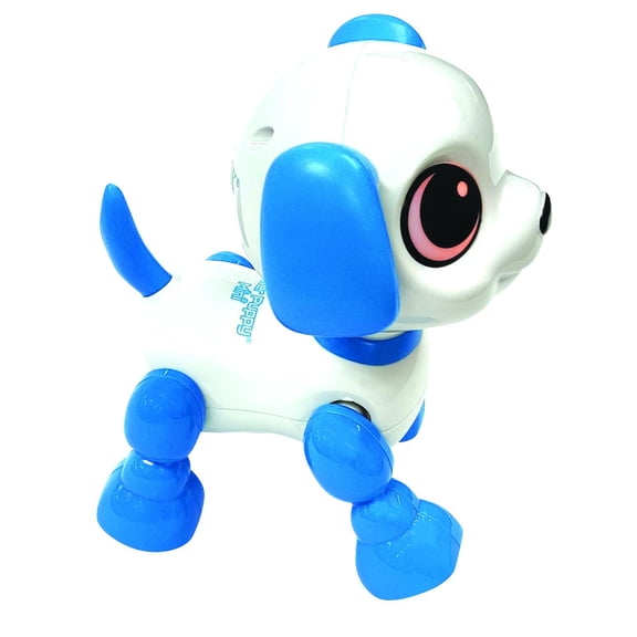 Lexibook Power Puppy® Mini - My Little Robot Dog - Robot Dog with Sounds, Music, Light Effects, Voice Repeat and Sound Reaction, Toy for Boys and Girls - ROB02DOG
