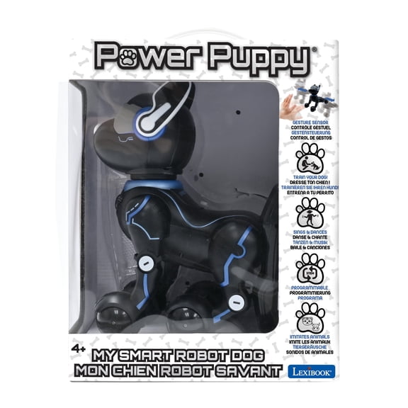 Power Puppy – My smart robotic dog with programming function. dance. walk. movements. touch sensors and animal imitation. incl. remote control