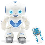 Lexibook Powerman First, My first smart Interactive Toy Learning Robot, Toy for Kids, Dancing, Plays music, Boy, Girl, white/blue, ROB16