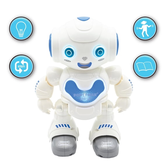 Lexibook Powerman First Smart Interactive Robot, Music, Dance, White