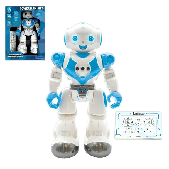 Lexibook Powerman Neo Programmable Robot with dance, story, music, demo, gesture control and remote control - ROB18EN