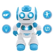 Lexibook Powerman Shoot Disc-Throwing Robot, Music & Dance, 12 Discs
