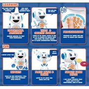 Lexibook Powerman Star RC Talking Robot, STEM Programmable, for Kids 4+
