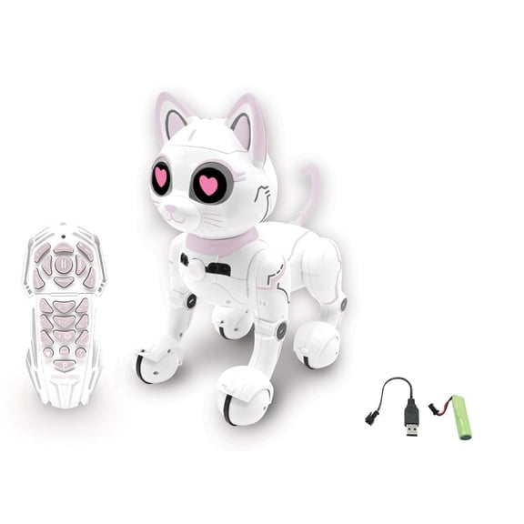 Lexibook - Power Kitty® - Remote Control Robot Cat,