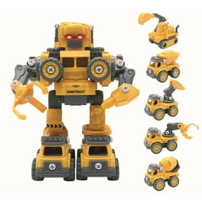 Lexibook RoboTruck, 5 in 1 robot kit with light and sound effects- ROBD10