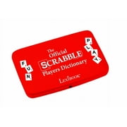 Lexibook Scrabble Dictionary Merriam Webster, 100,000 playable words, an exclusive SCORE function, Red/Beige, SCF-428AUS
