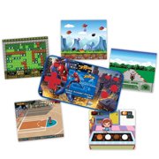Lexibook Spider-Man, Cyber Arcade Pocket Game Console, 150 games, LCD screen, battery operated, red/blue, JL1895SP
