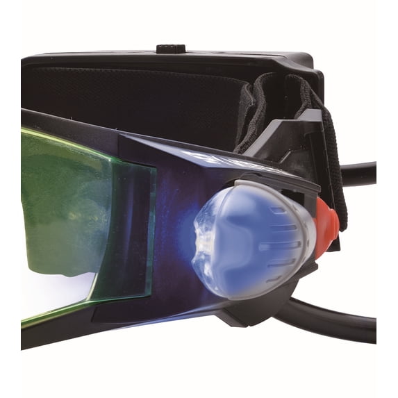 Lexibook - Spy Mission, Spy Night Vision Goggles, Retractable LED Lights, Green Tinted Glass, Adjustable Elastic Bands, Black