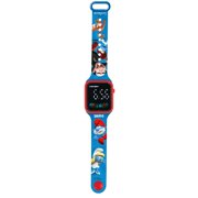 Lexibook The Smurfs Digital Watch for Kids, Blue/Red
