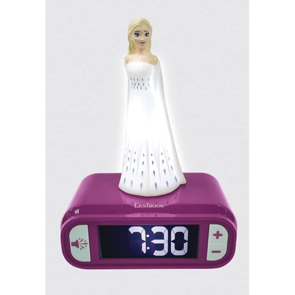 Lexibook - Unicorn Digital Alarm Clock for Kids with Night Light, Snooze and Unicorn Sound Effects, Childrens Clock, Luminous Unicorn, Pink Colour - RL800UNI