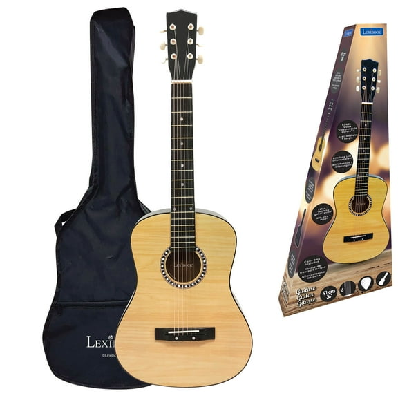 Lexibook Wooden Acoustic Guitar - 36'' with carry bag - K2200
