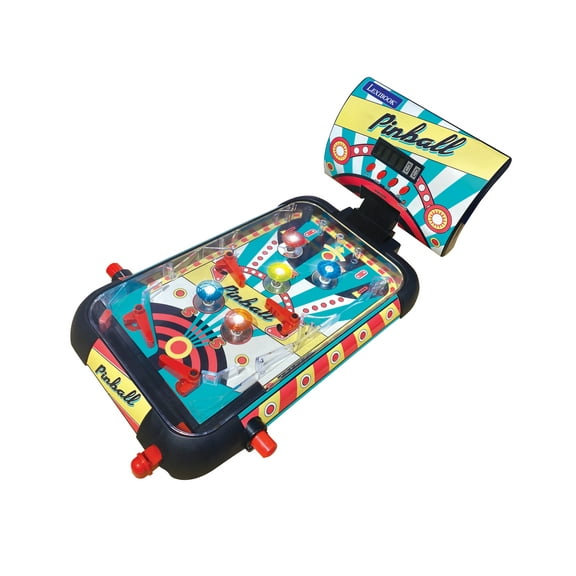 Lexibook table electronic pinball, action and reflex game for children and family, LCD screen, light and sound effects, JG610