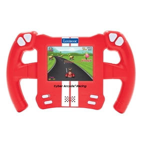 Lexibook Cyber Arcade Racing Console, 30 Games, Motion Control, Red