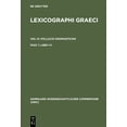 thumbnail image 1 of Lexicographi Graeci : Libri I - V., 1 of 1