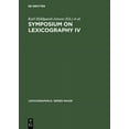 thumbnail image 1 of Lexicographica. Series Maior Symposium on Lexicography IV, Book 26, (Hardcover), 1 of 1