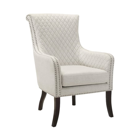Lexicon Avalon Upholstered Accent Chair in Beige