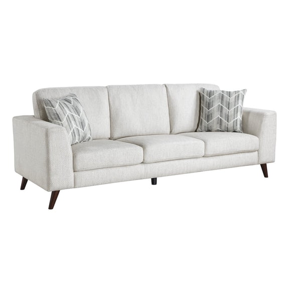 Lexicon Broadway Chenille Sofa in Silver Cloud