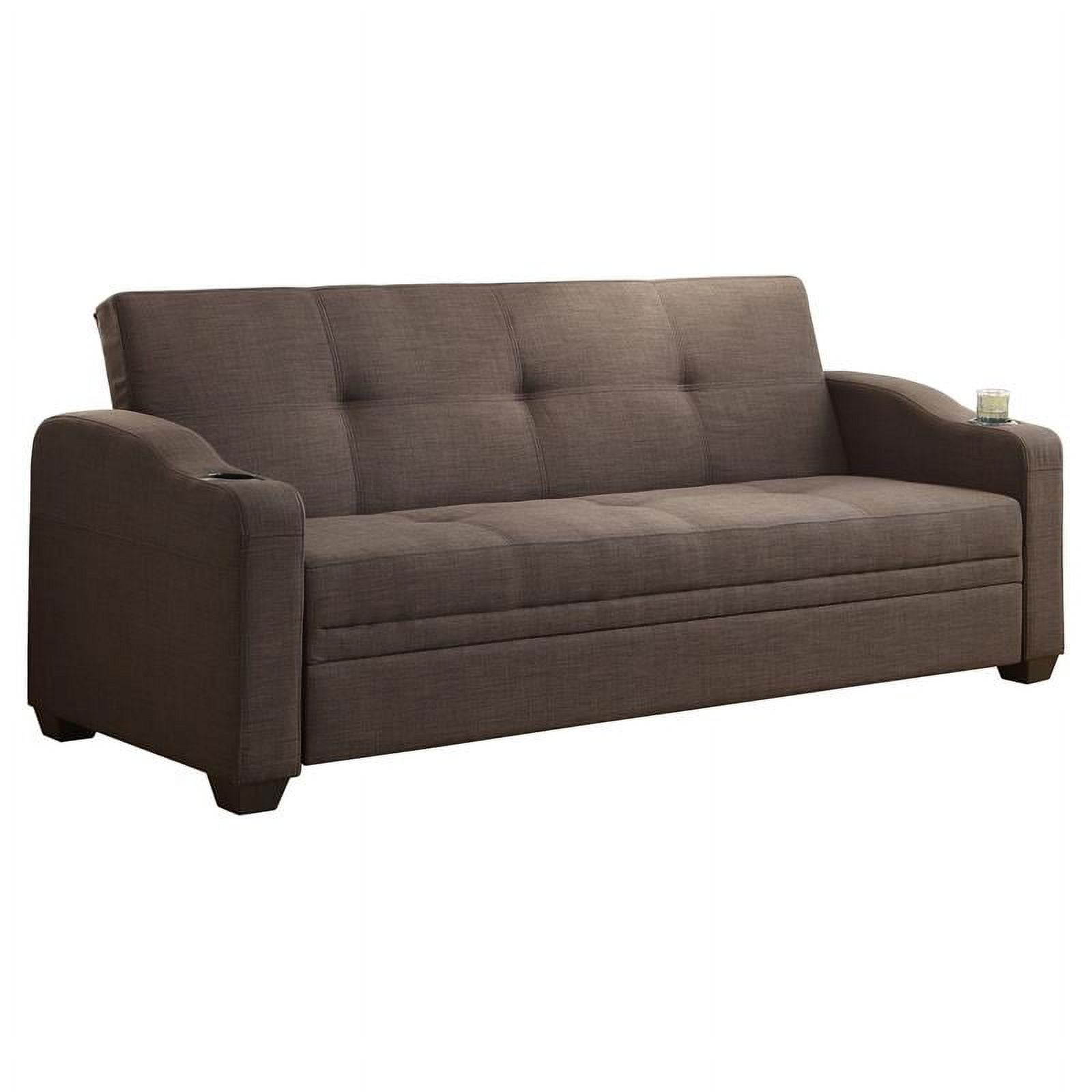 Lexicon Caffery Contemporary Textured Fabric ClickClack Sleeper Sofa