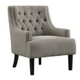 thumbnail image 1 of Lexicon Charisma Upholstered Accent Chair in Taupe, 1 of 7