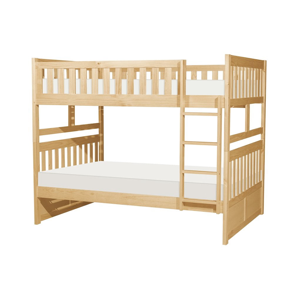 Lexicon Contemporary Wood and MDF Board Full/Full Bunk Bed in Natural ...