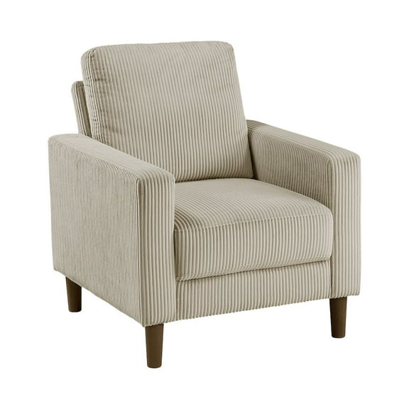 Lexicon Crandall Corduroy Chair in Taupe