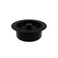 thumbnail image 1 of Lexicon Disposal Kitchen Sink Decorative Flange Fits 3.5 Inch Drain Hole Matte Black Finish LG-DF-K, 1 of 2